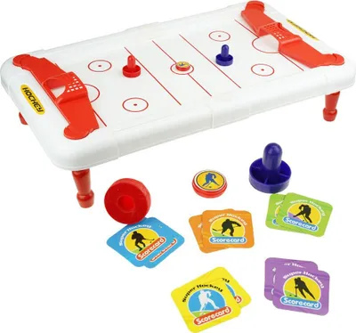 Produktbild von Arcade-Spieleset: Tisch-Eishockey, Airhockey, Karten, Ludo