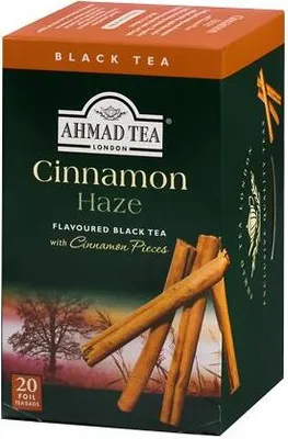 Produktbild von Ahmad Tea- Schwarztee Zimtaroma 40g, 20 Beutel