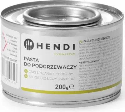Produktbild von Hendi Brennpaste 48x200g für Speisewärmer