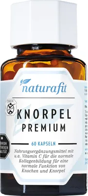 Obrázek produktu pro Naturafit Cartilage Premium Capsules pro kosti a chrupavky, 60 kapslí