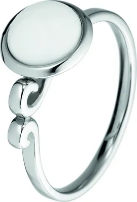 Produktbild von 011651-49, 011651-50, 011651-51, 011651-52, 011651-55, 011651-56, 011651-57 Ring mit 8 mm weißer Keramik XEN