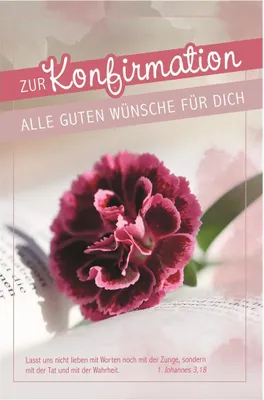 Produktbild von AV - Skorpion - Konfirmation - Glückwunschkarte mit Umschlag