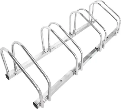 Produktbild von Fahrradständer 4 Fahrräder Stahl