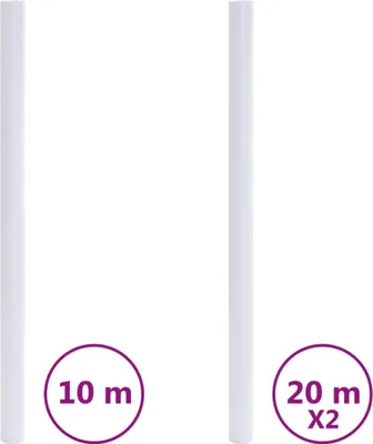 Obrázok produktu pre vidaXL Okenné fólie matný pruhovaný dizajn PVC