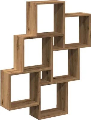 Produktbild von Würfelregal Artisan-Eiche 78x15x93 cm Holzwerkstoff