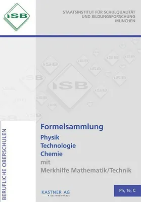 Immagine prodotto di Formelsammlung Physik Technologie Chemie