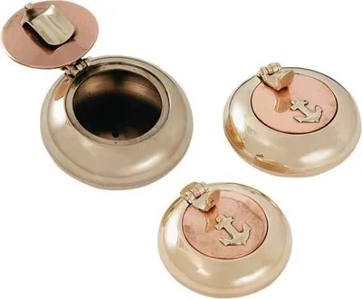 Produktbild von Euromarine Messing Kupferaschenbecher Golden 60 mm Golden 60 mm
