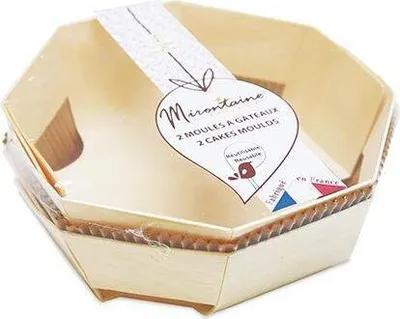 Produktbild von 2 Kuchenformen aus Holz Ø 18 cm
