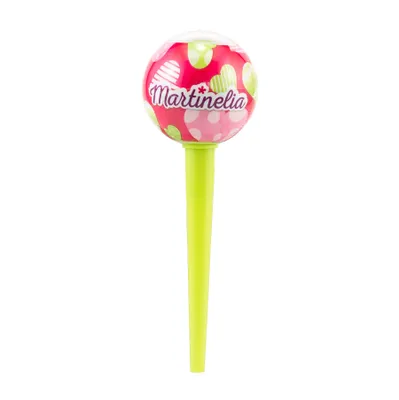 Immagine prodotto di MARTINELIA | Lip Balm Lollipop - Fragola - Idratante - Adatto ai bambini - Design dolce