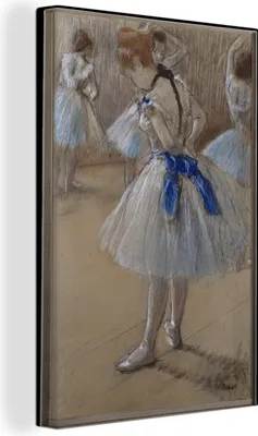 Zdjęcie produktu dla OneMillionCanvasses® - Obraz na płótnie - 90x140 cm, Tancerka - Obraz Edgara Degasa, Dekoracja ścienna - Zdjęcie na płótnie - Obraz na drewnianej ramie - Dekoracja ścienna - Sypialnia