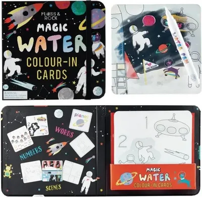 Produktbild von Kosmos Wasser-Malbuch mit Stift, 10 Karten - (Malbuch für Kinder auf Polnisch)