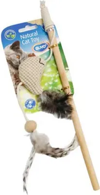 Produktbild von Duvo+ Federn Jute Cane Katzenspielzeug 35 Cm Golden Golden One Size