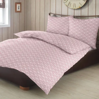 Produktbild von Traumschlaf Feinbiber Bettwäsche Noraya 200x200 cm + 2x 80x80 cm altrosa