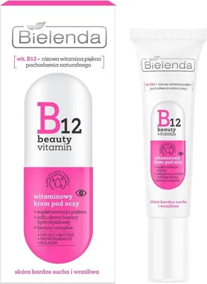 Zdjęcie produktu dla Bielenda B12 Beauty Krem Pod Oczy 15 Ml
