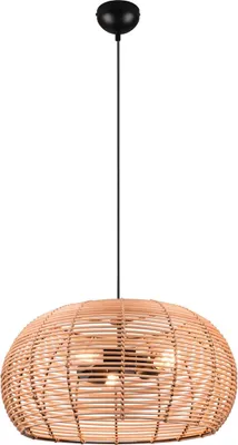 Zdjęcie produktu dla Żyrandol INGA brązowy Trio 312200336