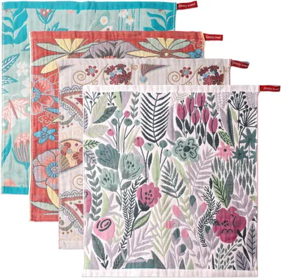 Produktbild von Theedoeken Set, 4-teilig, bunt, 40 x 37 cm, für die Küche