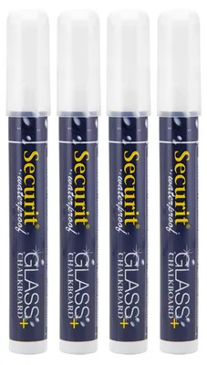 Produktbild von Securit SMA610-V4-WT, Weiß, Block, Geruchlos, 4 Stück(e)