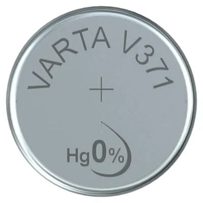 Produktbild von Varta Watches V371, Plombierte Bleisäure (VRLA), 1.55 V, 44 mAh, 0.61 g