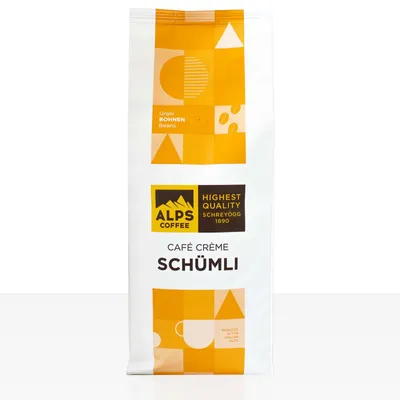 Produktbild von Alps Coffee Cafe Creme Schümli Espresso 10 x 1kg Kaffeebohnen