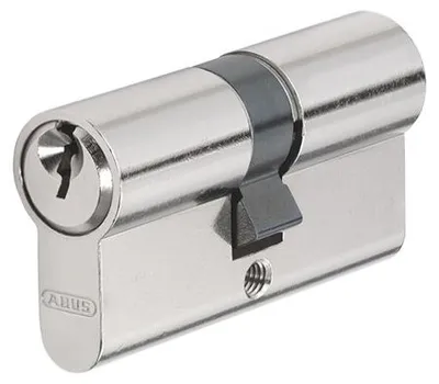 Produktbild von Abus E45N 40/55 Profilzylinder aus Nickel, inkl. 3 Schneidschlüssel