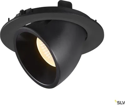 Produktbild von SLV 1006057 NUMINOS GIMBLE XL, Deckeneinbauleuchte weiß 3000K 20°