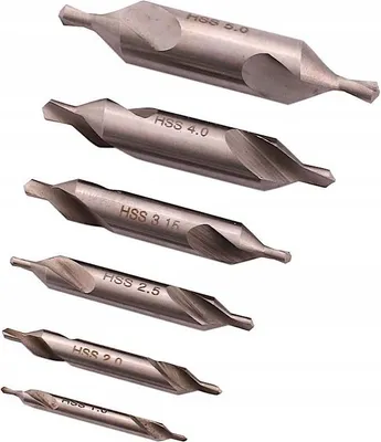 Produktbild von Bohrer Set Hss Für Und Selbstzentrierend Präzise Und Langlebig Holz Metall 6 FEINZ Stück