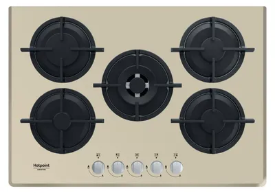 Image de Hotpoint Ariston Table de cuisson à gaz HAGD 72S/CH
