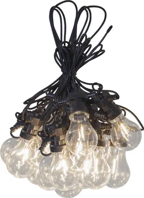 Produktbild von Star Trading Circus Filament, Leichte Dekorationskette, Schwarz, IP44, 20 Glühbirne(n), LED, 3,6 W