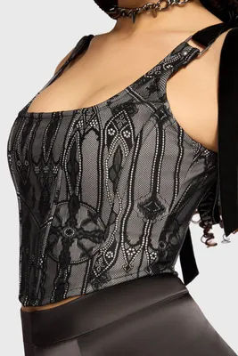Produktbild von KILLSTAR Korsett Top - Hallowed Obscura XXL