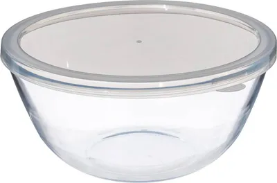 Produktbild von Schüssel mit Deckel, transparentes Glas