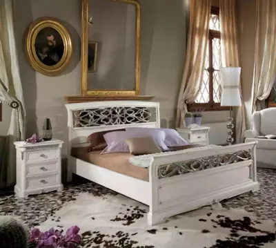 Obrázek produktu pro Ložnicový set postel 2x noční stolky 3 ks designové postele