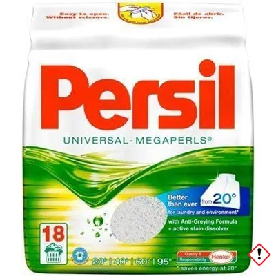 Produktbild von Persil Universal Megaperls Vollwaschmittel 18 Waschladungen 1332g