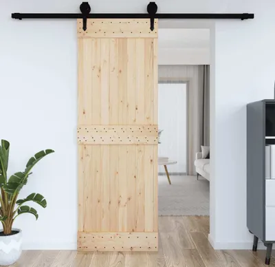 Zdjęcie produktu dla vidaXL Drzwi NARVIK 80x210 cm lite drewno sosnowe