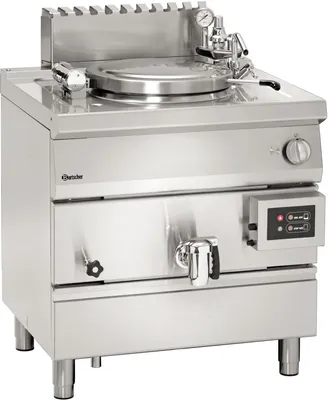 Productafbeelding van Bartscher kookpan, gas, model 700, 55 liter, inbouwmodel.
