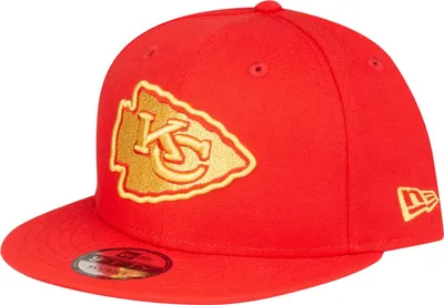 Zdjęcie produktu dla Czapka New Era 9Fifty Snapback Cap - Kansas City Chiefs czerwone złoto