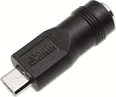 Produktbild von Hohlsteckeradapter, 5,5/2,1 Hohlkupplung auf Micro-USB-Stecker