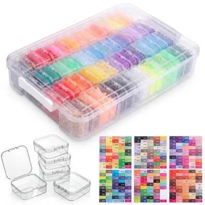 Produktbild von Set von 60 Diamant Painting Zubehör mit Aufbewahrungsbox
