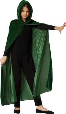 Produktbild von dressforfun® Mystischer Samt Umhang grün