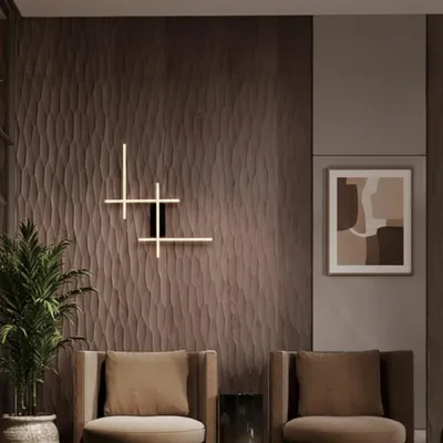 Productafbeelding van Wandlamp Apecho goud