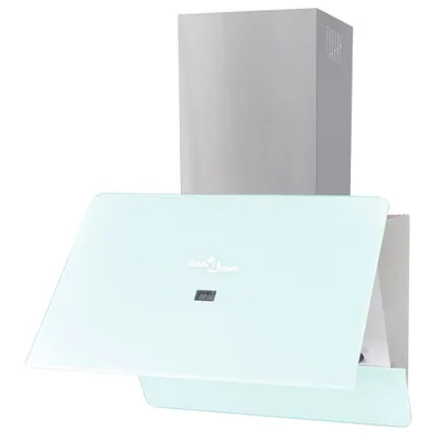 Produktbild von Abzughaube Dunstabzug Hartglas Weiß 600 mm