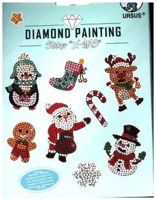 Produktbild von URSUS Diamond Painting Sticker 08 X-Mas
