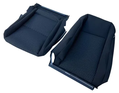 Zdjęcie produktu dla Pokrowiec na siedzenie kierowcy, oryginalny, VW Golf 6, komplet, materiał, kolor: tytanowy czarny, strona lewa