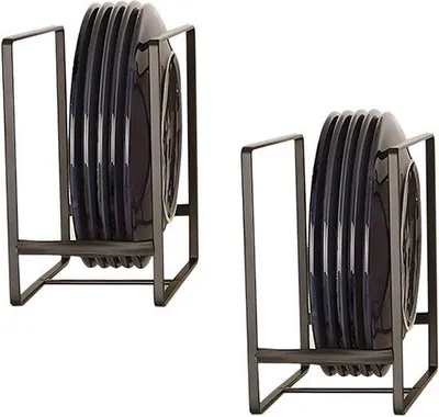 Produktbild von Famanu Bordenständer Set - Platzsparend, Schwarz
