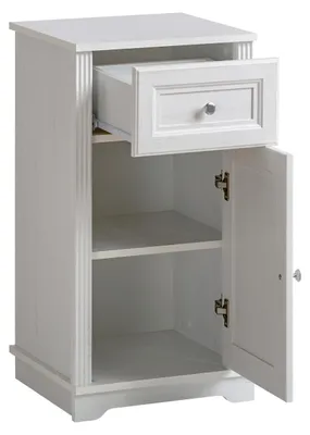 Obrázok produktu pre Kúpeľňový nábytok Spodná skrinka Kúpeľňová skrinka biela 81 cm Skrinka Kúpeľňový nábytok Závesná kúpeľňa Nová