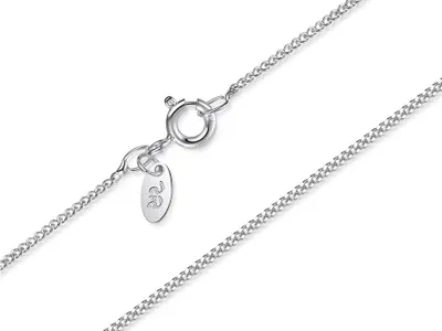 Produktbild von SILBERKETTEN STORE Kinder Panzerkette 1,4mm - 925 Silber, wählbar von 32cm-37cm - 37cm