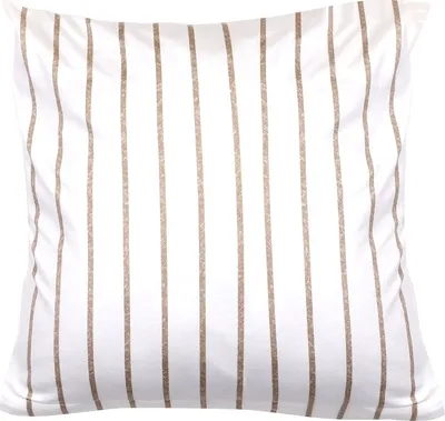 Immagine prodotto di Federa, federa in jersey di cotone 100%, 40x40 cm 2433 Bianco, a righe