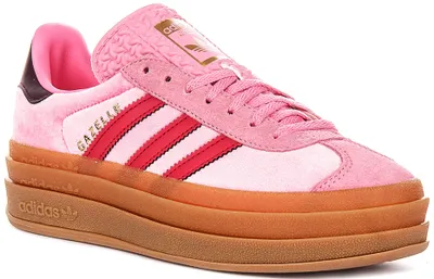 Produktbild von Adidas Gazelle Bold J In Pink Red For Junior – 6 UK - 39 1/3 EU - 6.5 US / Pink