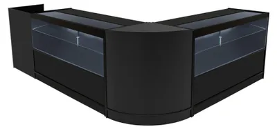 Produktbild von Phoenix LED Verkaufstheken-Set CM60 + C1500 (2 Stück)+ TB60 – Schwarz