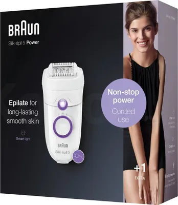Produktbild von Epilátor Braun SE5505P Silk-epil White