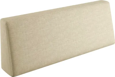 Produktbild von sunnypillow Palettenkissen mit abnehmbarem Bezug Rückenkissen 120x40x20/10cm Cremefarben